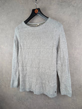 White Stuff Jumper Womens XXL 2XL Grey Knitted Pullover